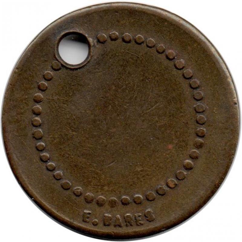 Unknown - 16 - E. Bares - Possibly an Argentina token