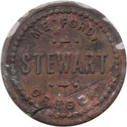 Stewart - Good For 5¢ In Trade - Medford, Jackson County, Oregon
