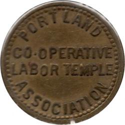 Portland Co-Operative Labor Temple Association - same both sides - Portland, Multnomah County, Oregon