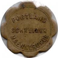 Portland Schweizer Meannerchor - same both sides - Portland, Multnomah County, Oregon
