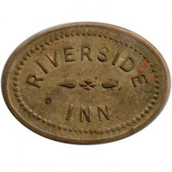 Unknown - RIVERSIDE INN - GOOD FOR 5¢ IN TRADE