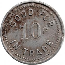 Forest Park, Illinois (Cook County) - J.F. CORLETO - GOOD FOR 10¢ IN TRADE
