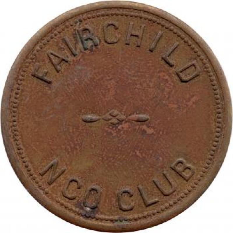 FAIRCHILD / NCO CLUB -  1.00 / IN MDSE. - Fairchild A.F.B., Washington