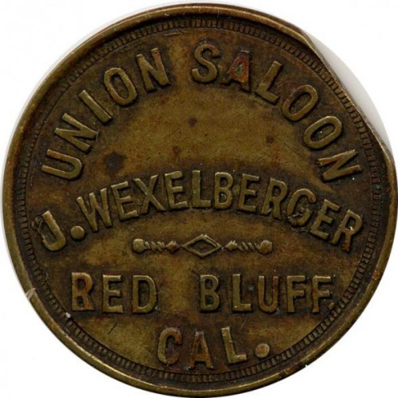 Union Saloon - J. Wexelberger - Red Bluff, CA - 2k-147, F-11, Album E, F-D