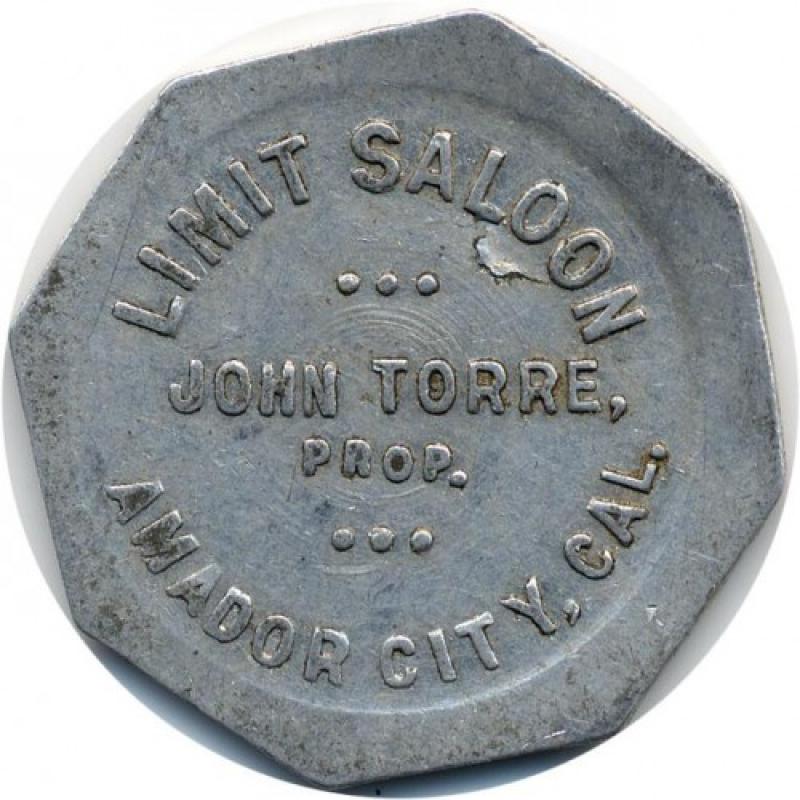 Limit Saloon - John Torre, Prop. - Amador City, Amador County, California - K-10, F-5, Album H