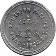 Southern Pacific Hotel &amp; Saloon - Tres Pinos, San Benito County, California
