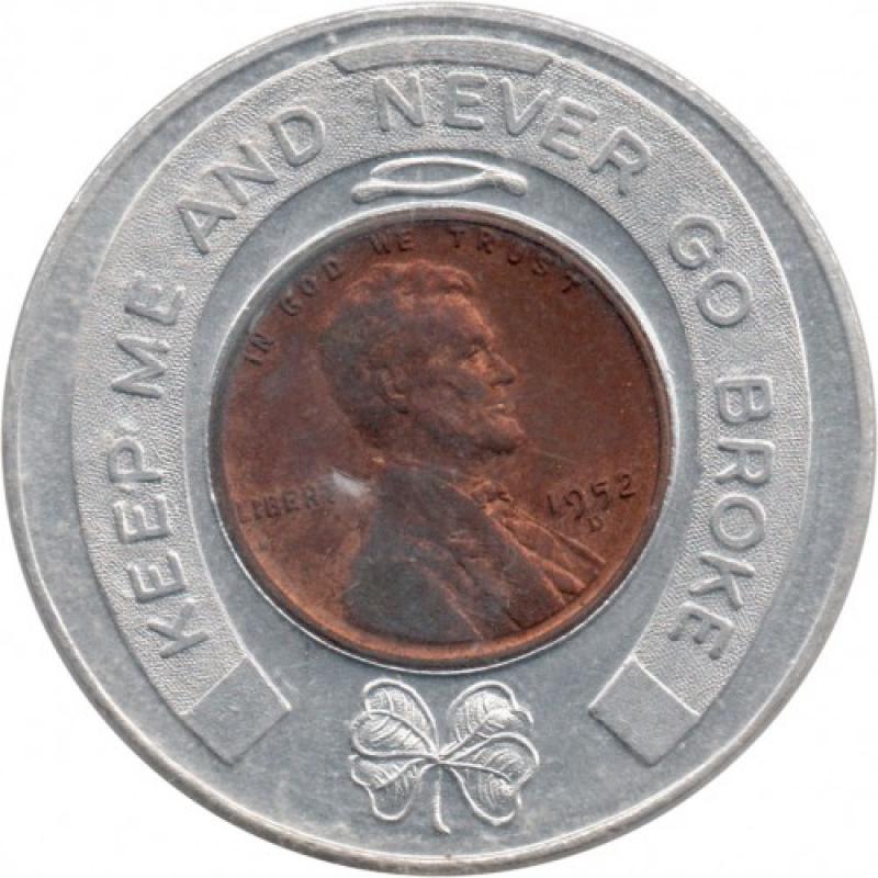 Rexall - One Cent Sale - Encased 1952-D cent - Los Angeles, Los Angeles County, California