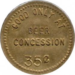 Wasco County Fair - 1968 Centennial Year - Beer Concession 35¢ - Tygh Valley, Wasco County, Oregon