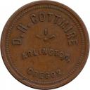 D.H. Cottmire - Good For $1.00 In Trade - Arlington, Gilliam County, Oregon