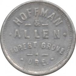 Hoffman &amp; Allen - Good For 25 In Trade - Forest Grove, Washington County, Oregon