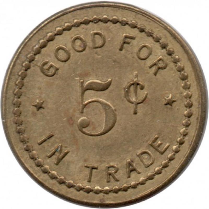 Filippi&#039;s Pastime - Good For 5¢ In Trade - Hillsboro, Washington County, Oregon