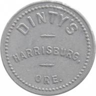 Dinty&#039;s - Good For $1.00 In Trade - Harrisburg, Linn County, Oregon