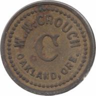 W.N. Crouch - Good For 5¢ Treat - Oakland, Douglas County, Oregon