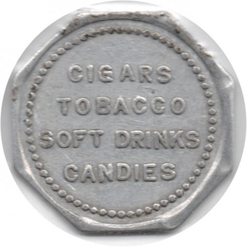 Mac&#039;s Billiard Place - Cigars Tobaccco Soft Drinks Candies - Storecard - Silverton, Marion County, Oregon