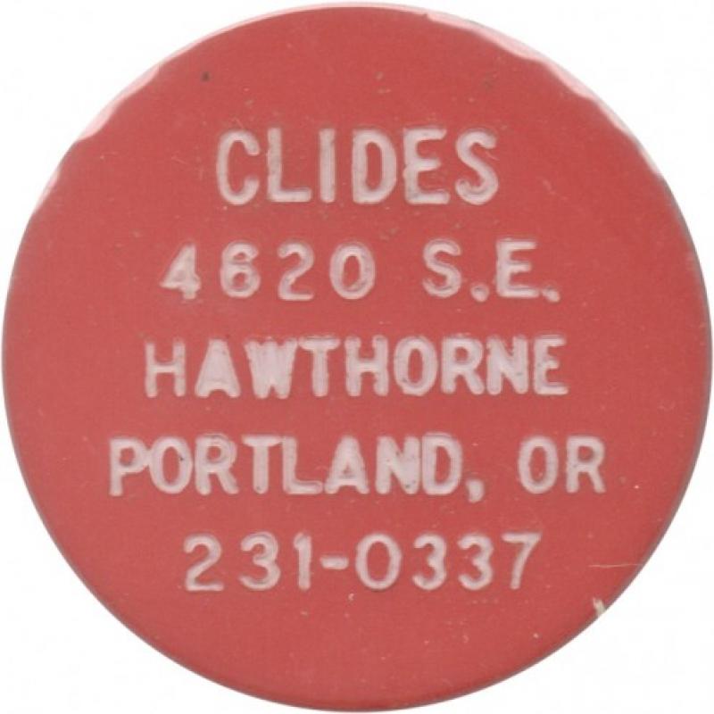 Clides - 4620 S.E. Hawthorne - Good For 1 Can Beer - Portland, Multnomah County, Oregon