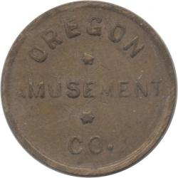 Oregon Amusement Co. - Good For Amusement Only - Salem, Marion County, Oregon