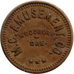 M.C. Amusement Co. - For Amusement Only - Woodburn, Marion County, Oregon