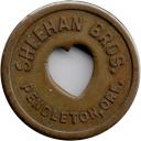 Sheehan Bros. - Good For 5¢ In Trade - Pendleton, Umatilla County, Oregon
