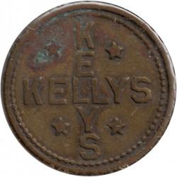 Kellys Olympian Co. 309 Wash. St. - Kellys (crossed) - Portland, Multnomah County, Oregon