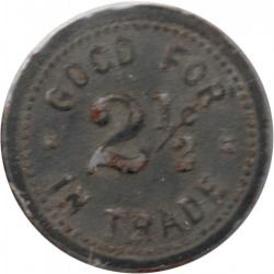 The Olympian Co. - 309 - Good For 2½¢ In Trade - Steel - Portland, Multnomah County, Oregon